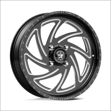 American Force K11 SEVEN UTV - 4x156 / 20 / Black And Milled - Wheels
