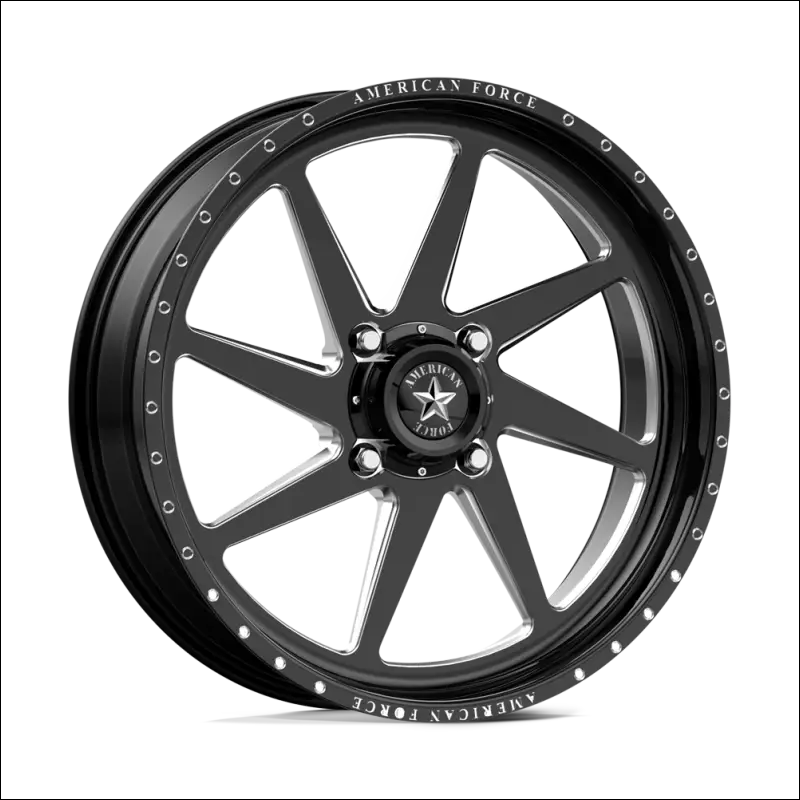 American ForceK04 CAMINO UTV - 4x156 / 20 / Black And Milled - Wheels