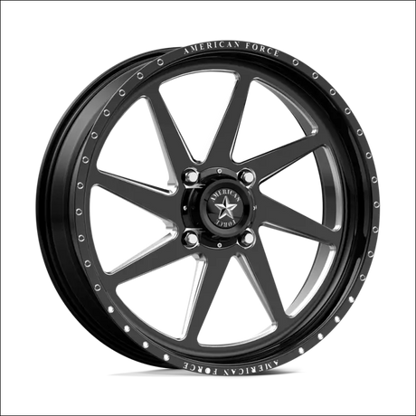 American ForceK04 CAMINO UTV - 4x156 / 20 / Black And Milled - Wheels