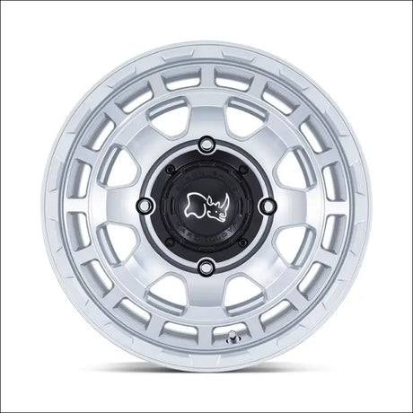 Black Rhino Chamber UTV Wheel - Hyper Silver With Machined Face