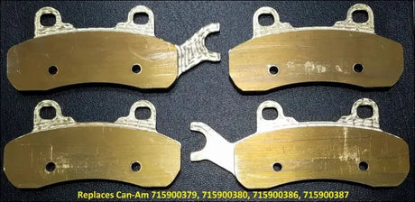 Can-Am Defender HD10/XMR REGULAR CAB ONLY Front 715900379 715900380 and Rears 715900381 715900382 - Brake Pads