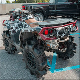 Can-Am Renegade / Outlander + 2’’ Stretched Trailing Arms - BLACK / HUB FOR OEM WHEEL BEARING (BOLT ON)