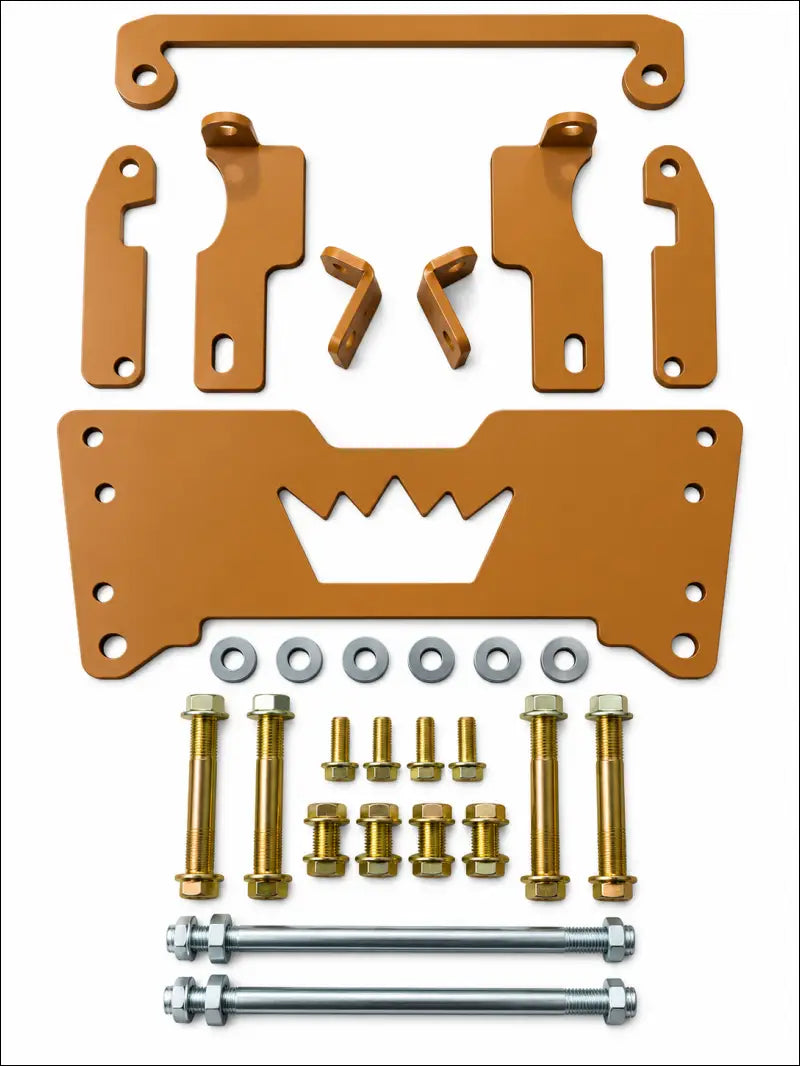CFMOTO U10 PRO complete frame brace kit - SILVER - ATVs & UTVs