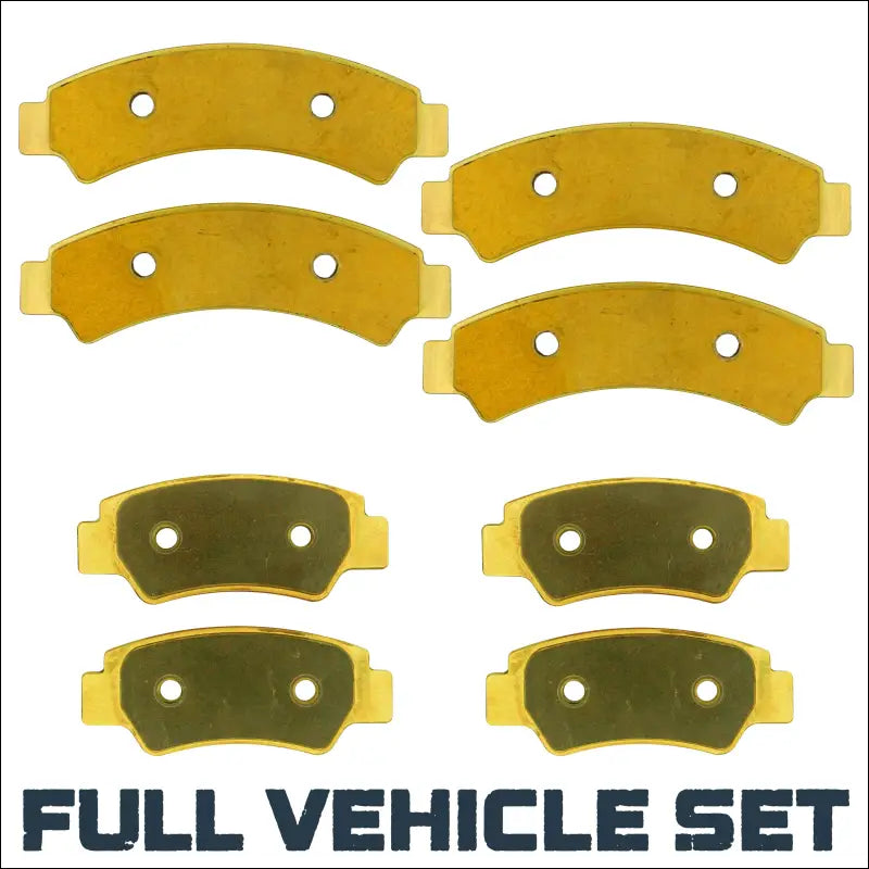CFMoto U10 PRO/U10XL PRO 2025-2026 Brass Brake Pad Set - All wheels - Vehicle Parts & Accessories