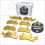 Can-Am Commander/Commander MAX 1000R/700 2021-2026 Brass Brake Pad Set - Vehicle Parts & Accessories