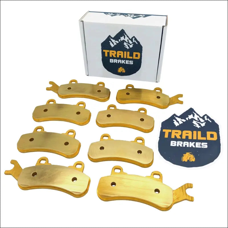 Can-Am Commander/Commander MAX 1000R/700 2021-2026 Brass Brake Pad Set - Complete Vehicle - Parts & Accessories
