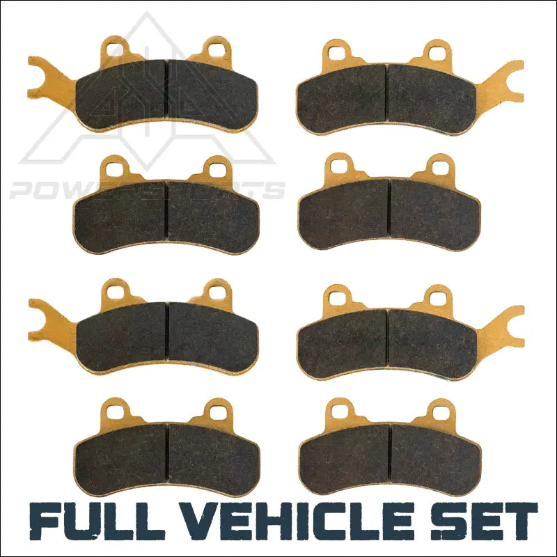 Can-Am Commander/Commander MAX 1000R/700 2021-2026 Front & Rear Ceramic Brake Pad Set - Vehicle Parts Accessories