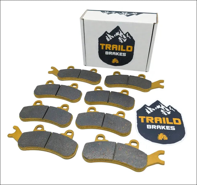 Can-Am Commander/Commander MAX 1000R/700 2021-2026 Front & Rear Ceramic Brake Pad Set - Vehicle Parts Accessories