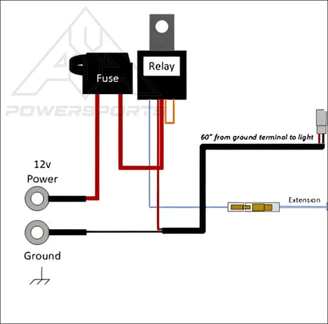 Can-Am Defender Automatic Reverse Light Control 2016+ - Back up
