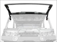 Can-Am Defender HD7 MaxDrive Power Flip Glass Windshield - Without Wiper and Washer Kit - Front Windshields