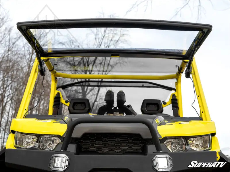 Can-Am Defender HD8 MaxDrive Power Flip Windshield - Front Windshields