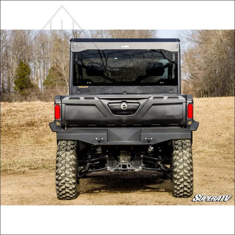 Can Am Defender Rear Glass Windshield