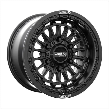 Delta 6R Beadlock | Satin Black - 15x10 | +38mm/6.5 + 3.5 | 6x5.5 | 78341 (Maverick R) - Wheels