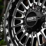 Delta 6R Beadlock | Satin Black Contrast Cut - Wheels