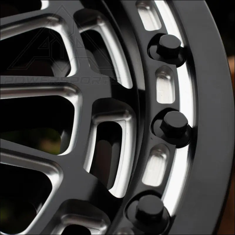 Delta 6R Beadlock | Satin Black Contrast Cut - Wheels