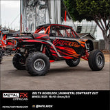 Delta Beadlock | Gunmetal Contrast Cut - Wheels