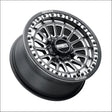 Delta Beadlock | Satin Black Contrast Cut - 15x7 | +25mm/4.5 + 2.5 | 4x136/4x137 | 78302 (Can-Am / Honda)