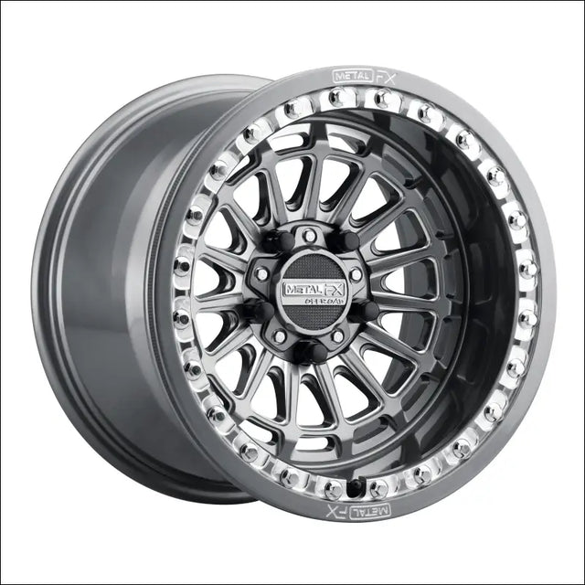 Delta R Beadlock | Gunmetal Contrast Cut - Wheels