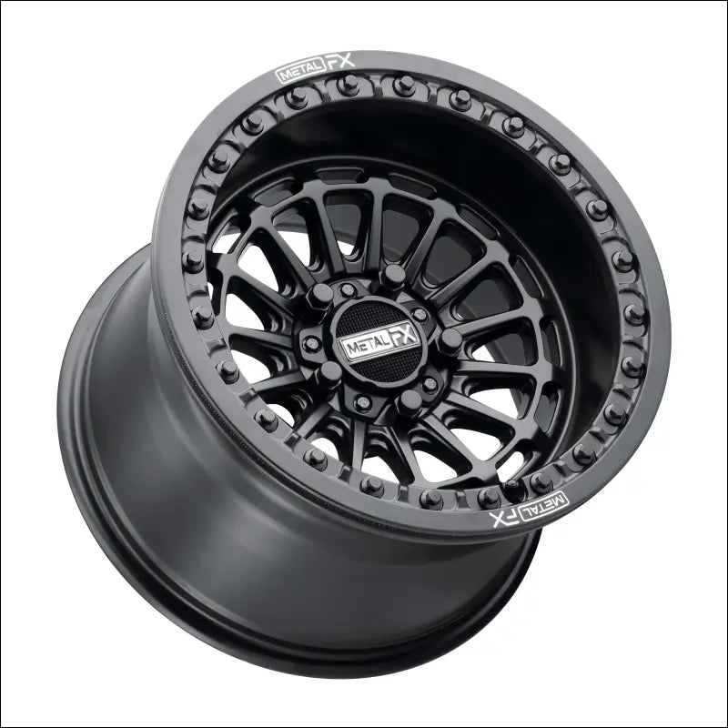 Delta R Beadlock | Satin Black - 15x10 | +0mm/5 + 5 | 5x4.5 | 78321 (Polaris 5-Lug / Segway Super Villain) - Wheels