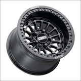 Delta R Beadlock | Satin Black - 15x10 | +0mm/5 + 5 | 5x4.5 | 78321 (Polaris 5-Lug / Segway Super Villain) - Wheels