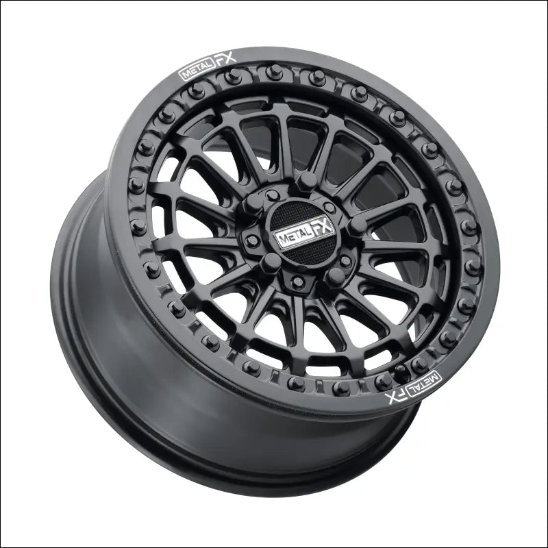 Delta R Beadlock | Satin Black - 15x7 | +38mm/5 + 2 | 5x4.5 | 78320 (Polaris 5-Lug / Segway Super Villain) - Wheels