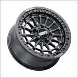Delta R Beadlock | Satin Black - 15x7 | +38mm/5 + 2 | 5x4.5 | 78320 (Polaris 5-Lug / Segway Super Villain) - Wheels
