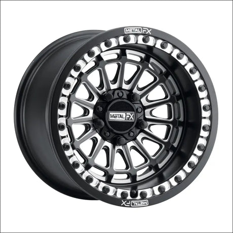 Delta R Beadlock | Satin Black Contrast Cut