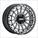 Delta R Beadlock | Satin Black Contrast Cut - Wheels