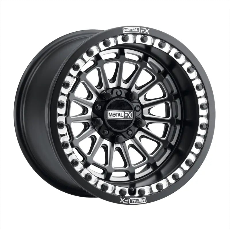 Delta R Beadlock | Satin Black Contrast Cut - Wheels