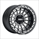Delta R Beadlock | Satin Black Contrast Cut - Wheels