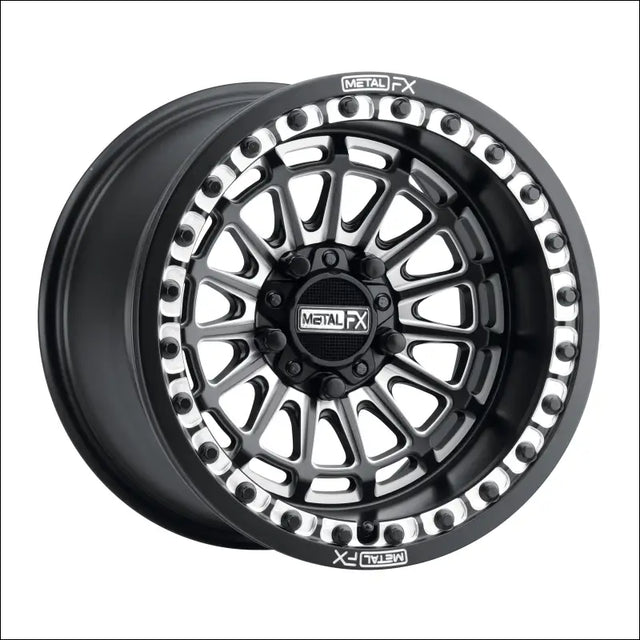 best delta r beadlock, satin black contrast cut at metal fx offroad