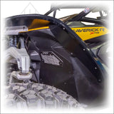 DRT Can-Am 2024 + Maverick R Front Aluminum Rock Guard Kit