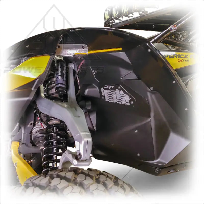 DRT Can-Am 2024 + Maverick R Front Aluminum Rock Guard Kit