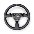 DRT Motorsports Round Steering Wheels - Leather