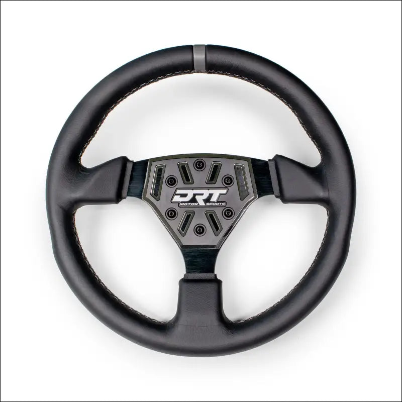 DRT Motorsports Round Steering Wheels - Leather