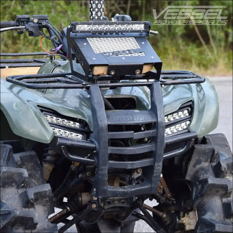 Dual Wide 8’’ LED Headlights for 2007-2013 Honda Rancher - Head Lights