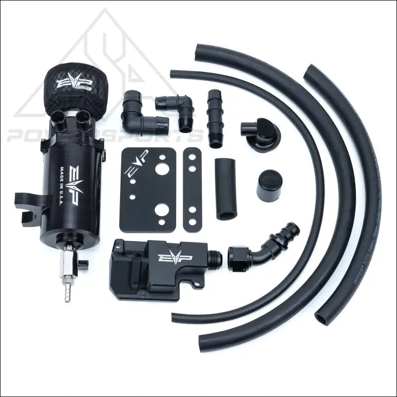 EVP Air/Oil Separator Catch Can Kit for Polaris RZR Turbo R Pro XP & Turbo/S - Intake