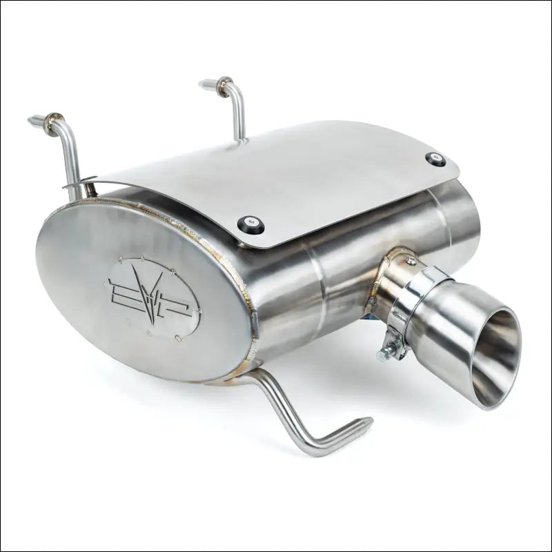 EVP Center Exit Muffler With Rear Fascia for Ranger 1500 - Stainless Steel / 300 Exhaust Simple