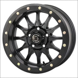 Frontline 223 Beadlock Wheels - Gunmetal Grey - 14x7 / 4x156 / 4 + 3 ( + 10mm)