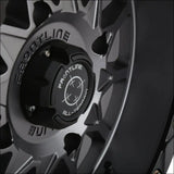 Frontline 223 Beadlock Wheels - Gunmetal Grey - 15x7 / 4x137 / 4 + 3 ( + 10mm)