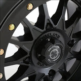 Frontline 223 Beadlock Wheels - Gunmetal Grey - 15x7 / 4x156 / 5 + 2 ( + 38mm)