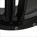 Frontline 505 Wheels - Matte Black - 20x6.5 / 4x156 / 4 + 3 ( + 5MM)