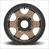 Fuel Block Beadlock Matte Bronze - Wheels