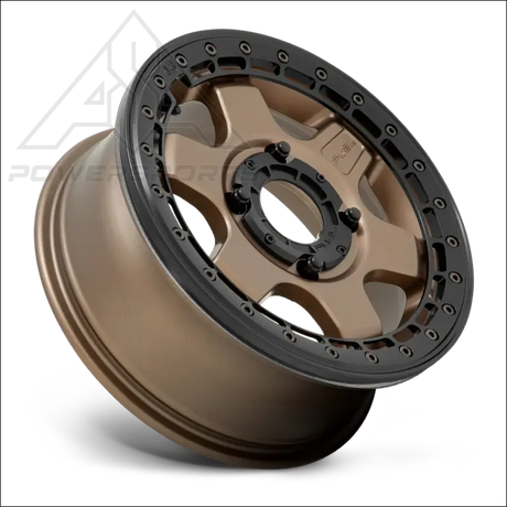 Fuel Block Beadlock Matte Bronze - Wheels