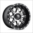 Fuel D541 Nutz UTV Wheel Matte Black Machined - 14x7 / 4x110 / + 13mm - Wheels