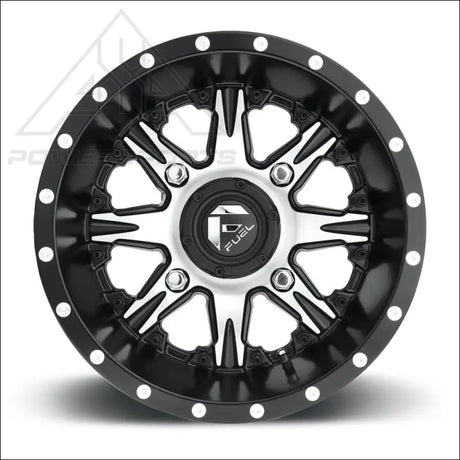 Fuel D541 Nutz UTV Wheel Matte Black Machined - Wheels