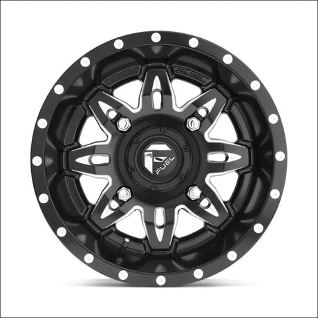 Fuel D567 Lethal Non-Beadlock Wheel Matte Black Milled - 15x7 / 4x137 / + 13mm - Wheels