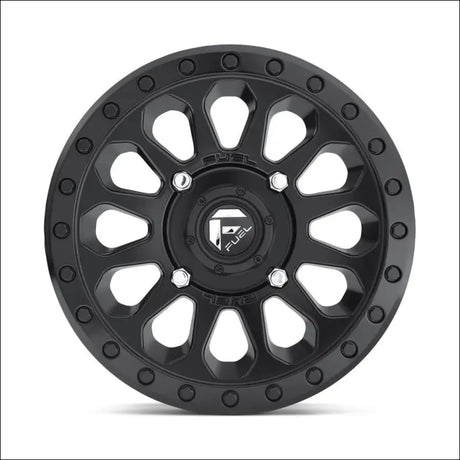 Fuel D579 Vector UTV Non-Beadlock Matte Black - 15x7 / 4x137 / + 38mm - Wheels