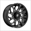 Fuel D741 Runner UTV Non-Beadlock Gloss Black Milled - 15x10 / 4x156 / + 0mm - Wheels