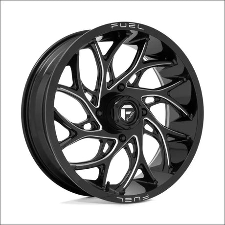 Fuel D741 Runner UTV Non-Beadlock Gloss Black Milled - 18x7 / 4x137 / + 13mm - Wheels